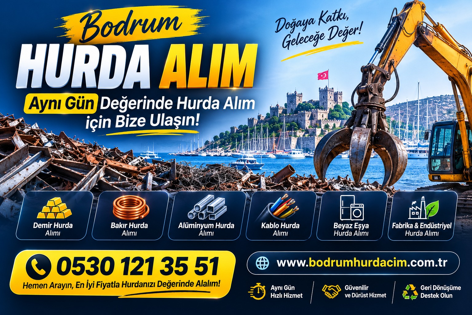 Bodrum hurdacı - hurda bakır, demir ve alüminyum alımı